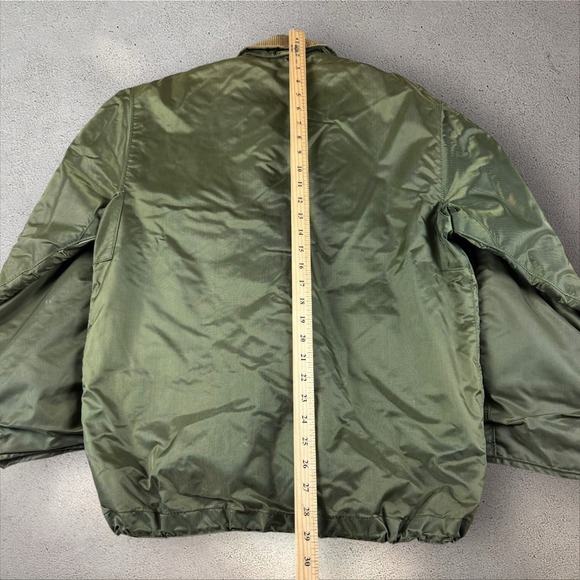 Vintage Us Navy USN Extreme Cold Weather A-1 Deck Jacket Fits Med/Large 60s 70s - Picture 7 of 7